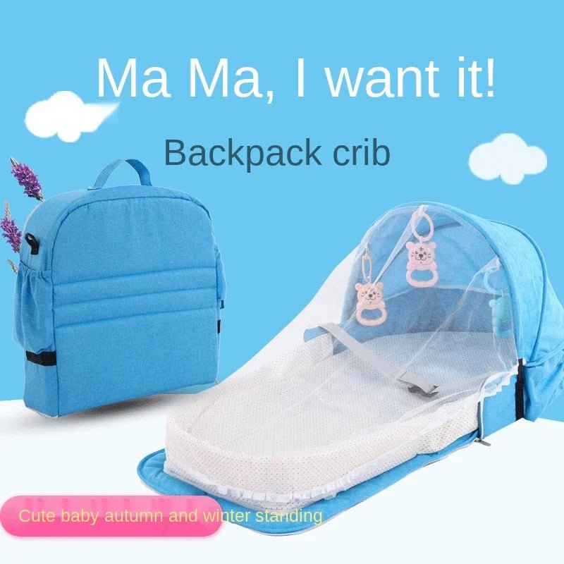 Baby Bassinet with Mosquito Net - TinyMums