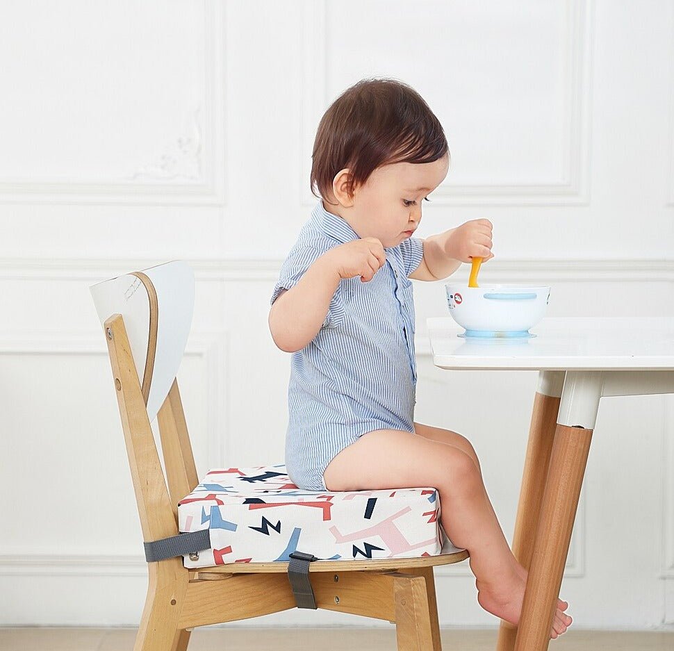 Baby Booster Chair with Adorable Patterns - TinyMums