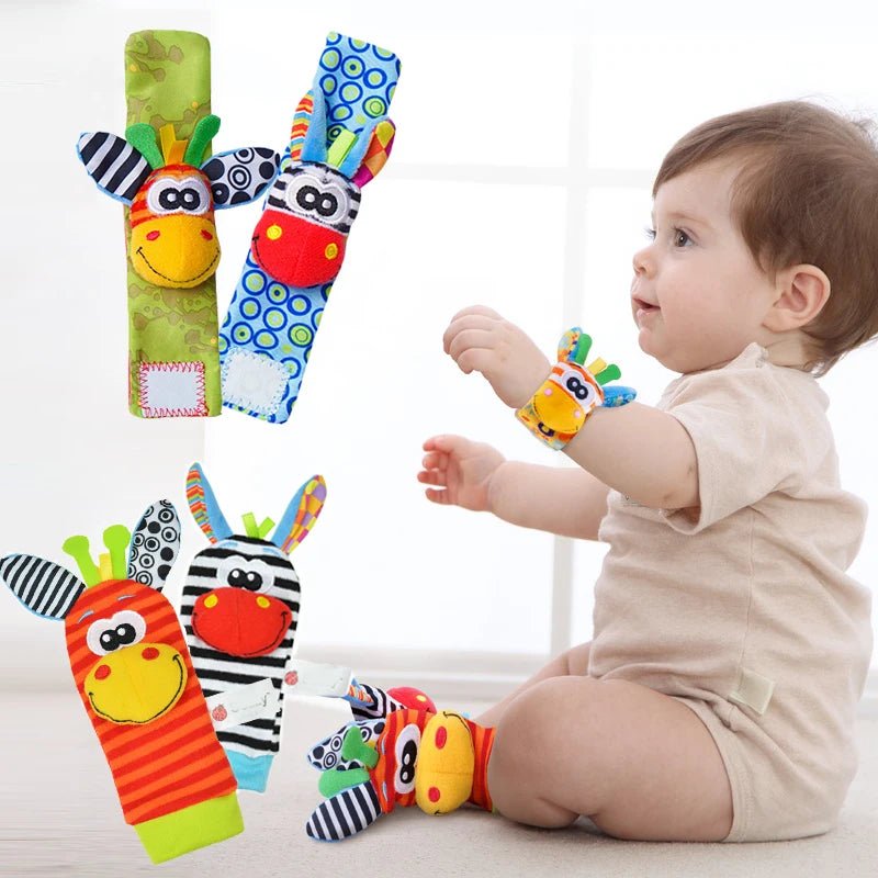 Baby Hand and Foot Rattles - TinyMums