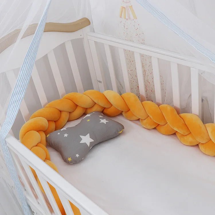 braided bed linen for baby - TinyMums