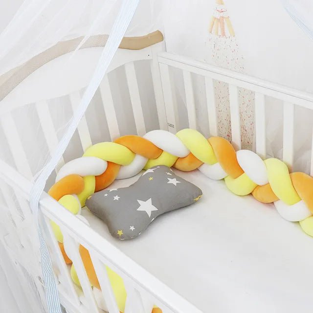 braided bed linen for baby - TinyMums