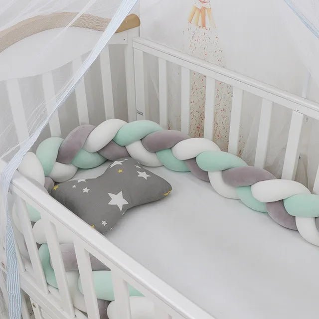 braided bed linen for baby - TinyMums