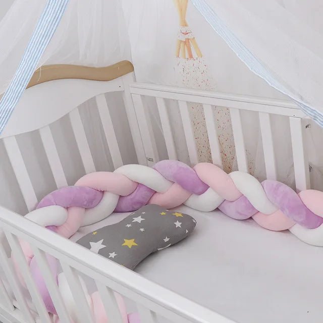 braided bed linen for baby - TinyMums