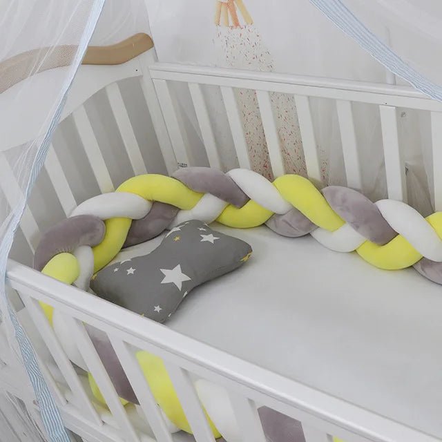 braided bed linen for baby - TinyMums