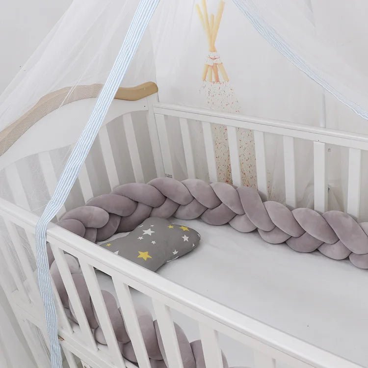 braided bed linen for baby - TinyMums